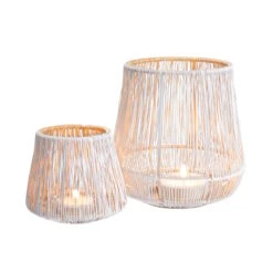 Teelichthalter Höhe 9cm YOKO In Weiß 6 Teelichthalter Höhe 9cm YOKO In Weiß -Butlers butlers teelichthalter hohe 9cm yoko in weiss 4