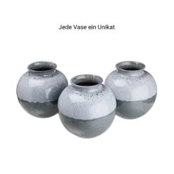 Vase Höhe 20cm AQUARELLE In Petrol 6 Vase Höhe 20cm AQUARELLE In Petrol -Butlers butlers vase hohe 20cm aquarelle in petrol 4