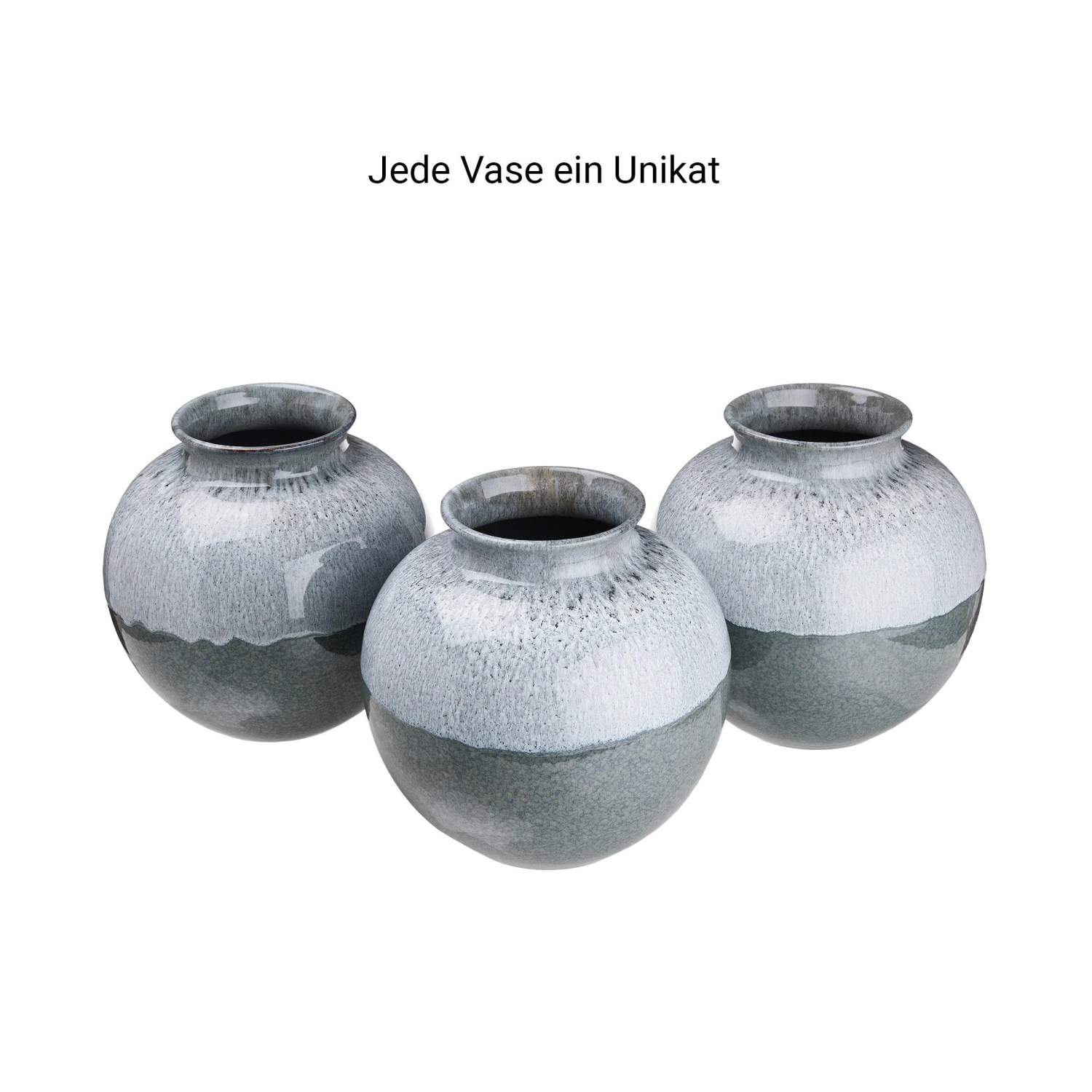 Vase Höhe 20cm AQUARELLE in Petrol Vase Höhe 20cm AQUARELLE In Petrol -Butlers butlers vase hohe 20cm aquarelle in petrol 4