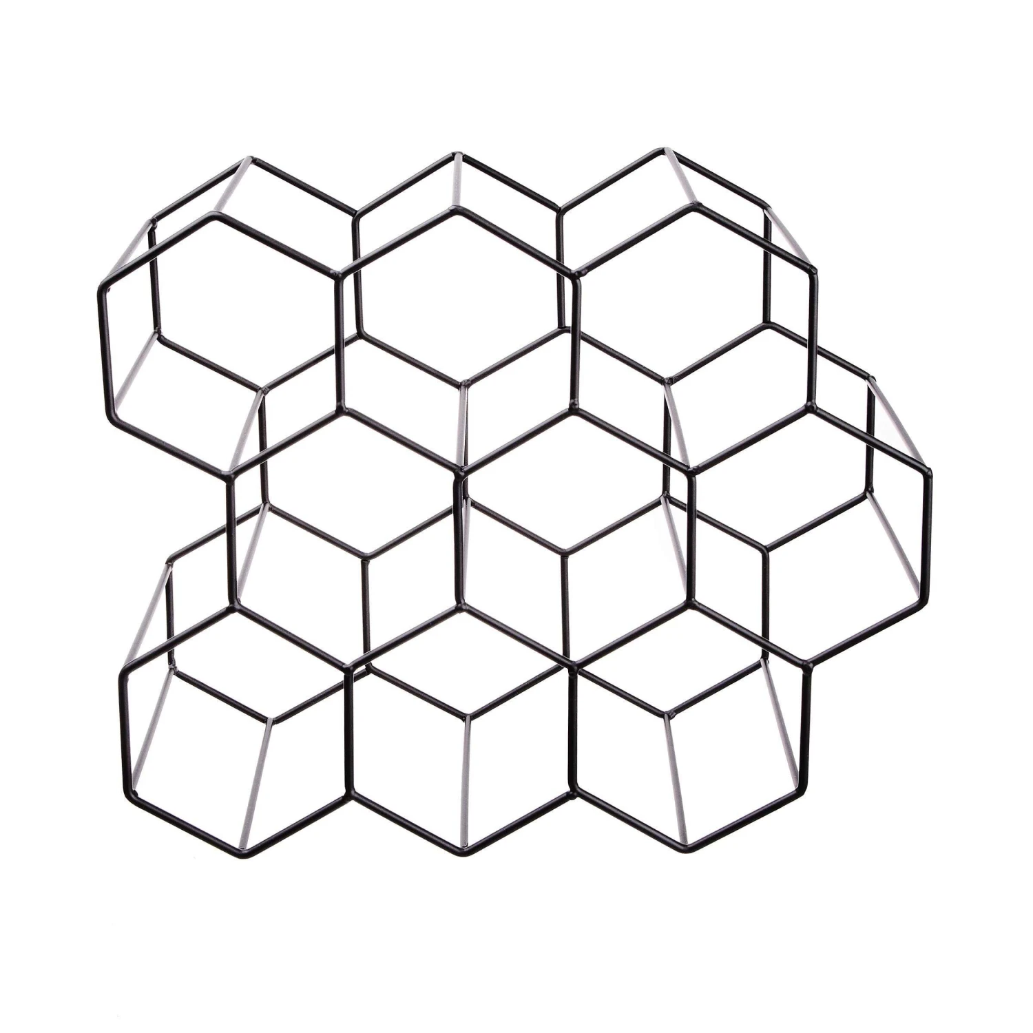 Weinregal für 9 Flaschen L 36 x H 30cm CUBICLE in Schwarz Weinregal Für 9 Flaschen L 36 X H 30cm CUBICLE In Schwarz -Butlers butlers weinregal fur 9 flaschen l 36 x h 30cm cubicle in schwarz 2