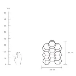 Weinregal Für 9 Flaschen L 36 X H 30cm CUBICLE In Schwarz 5 Weinregal Für 9 Flaschen L 36 X H 30cm CUBICLE In Schwarz -Butlers butlers weinregal fur 9 flaschen l 36 x h 30cm cubicle in schwarz 3