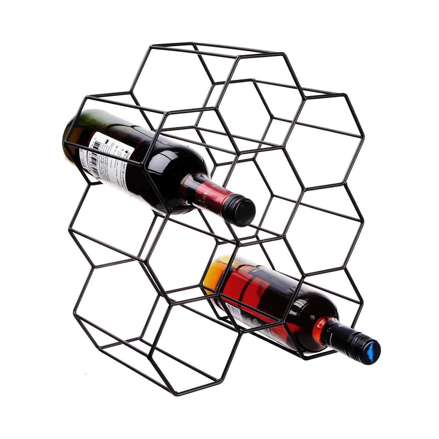 Weinregal für 9 Flaschen L 36 x H 30cm CUBICLE in Schwarz Weinregal Für 9 Flaschen L 36 X H 30cm CUBICLE In Schwarz -Butlers butlers weinregal fur 9 flaschen l 36 x h 30cm cubicle in schwarz