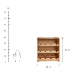 Weinregal VINOTHEK In Natur 5 Weinregal VINOTHEK In Natur -Butlers butlers weinregal vinothek in natur 3